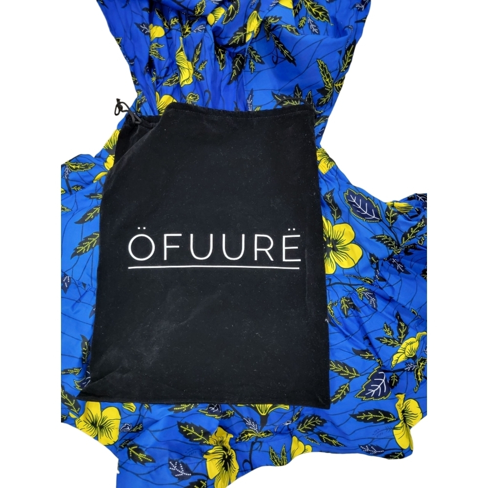 Blue/Yellow Infinity Mini Dress - Picture 15 of 15